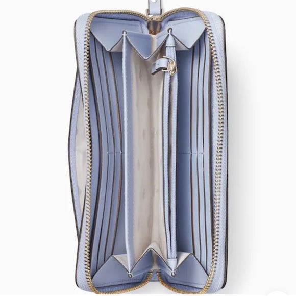 Kate Spade Laurel Way Neda Large Wallet Candied Flower - Picture 13 of 13